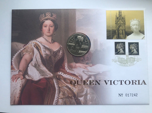 Queen victoria first day cover - victoria,