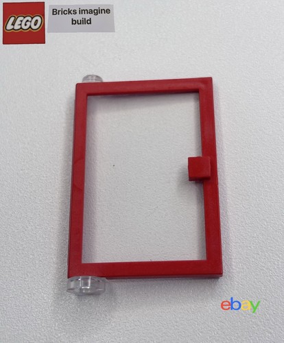 Vintage lego red door 4 - lego, x