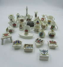 Collection Of Crested & Souvenir Ware Various Manufacturers Grafton Gemma Goss