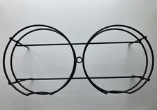 Pet Stand Dog Bowl Food Raised Feeder Elevated Double Bowls Water Feeding Metal