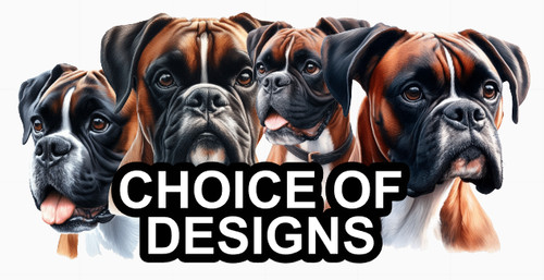Boxer self adhesive dog - boxer,