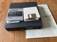 Roland SB 55 SoundBrush Midi File Player With Manual And Discs. No Power Supply