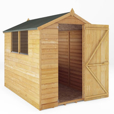 7x5 wooden garden shed - 7x5,