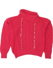 VINTAGE Womens Roll Neck