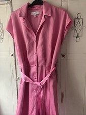 Pink Satin Jumpsuit From Next Size 14 Wide Leg Just Right For Party Season