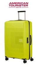 GOOD CONDITION American Tourister Aerostep Suitcase Large 77cm Luggage Lime