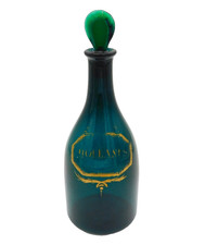 George III Green Glass & Gilt