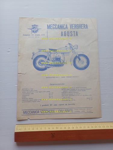 1953 agusta 125 - mv, pullman
