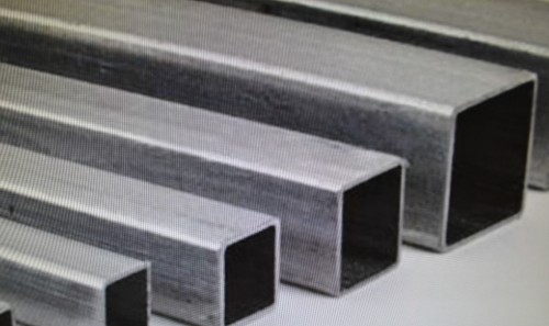 Aluminium square hollow bar - square,