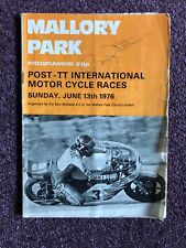 Motor cycle road racing