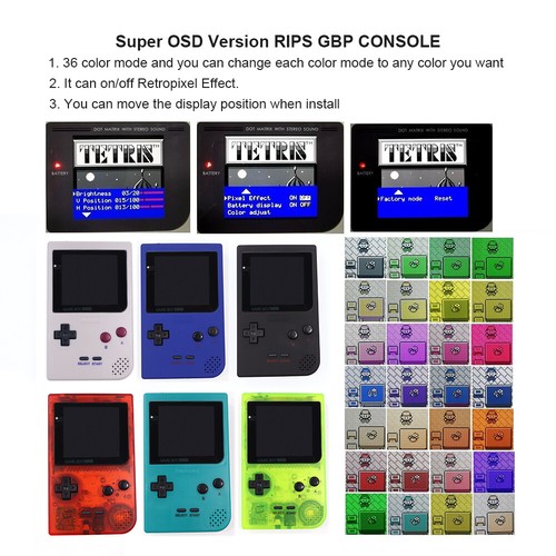 Colorful game boy - pocket, gbp