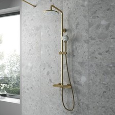 Modern Round Thermostatic Bar
