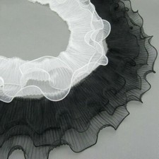 2M Ruffled Pleated Tulle Mesh