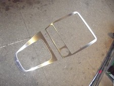 Radio frame and gear lever