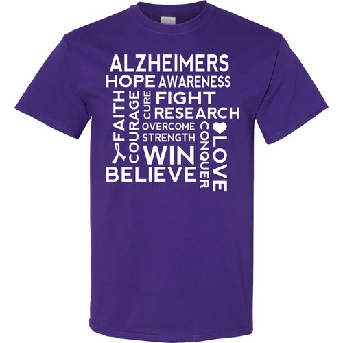 Inktastic alzheimers awareness - alzheimers,