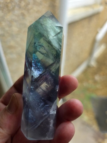 Amazing icy fluorite crystal - amazing,