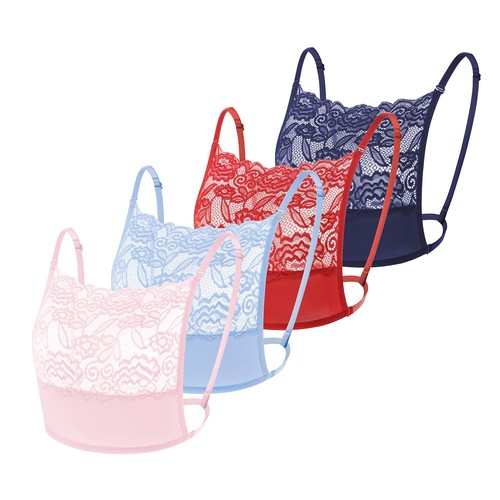 4pcs lady lace - lace, wearable