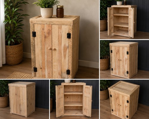 Cabinet rustic bespoke - rustic,