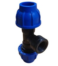 MDPE Compression 90° Female