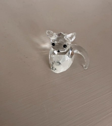 Swarovski crystal sitting cat - swarovski,