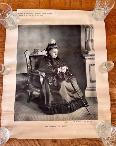 Original 1897 queen victoria - original,
