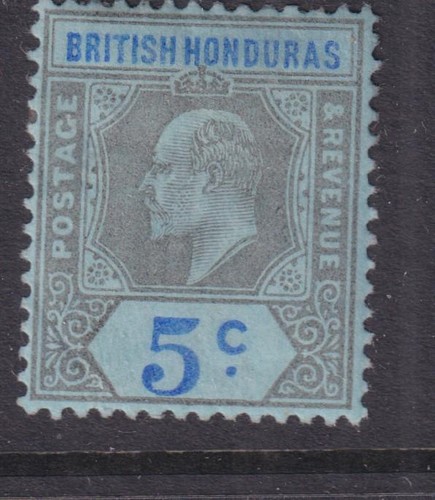 British honduras 1902 kevii - british,