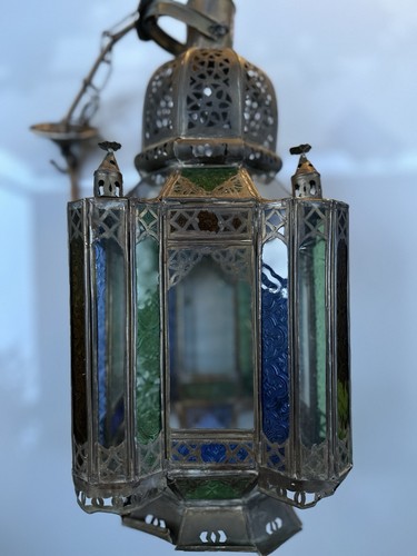 Vintage large moroccan moorish - moroccan,
