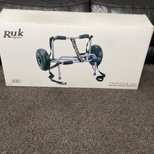 Ruk Sport Delux Kayak & Canoe Trolley with Strap in box used twice see photos 