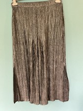 Zara Trafaluc Gold Crinkle