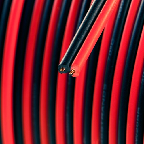 Gauge wire black - ft,