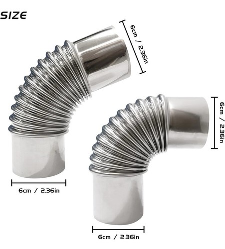 Elbow stove pipe set degree - elbow,