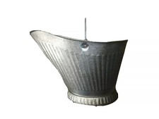 Vintage Galvanized Metal Coal
