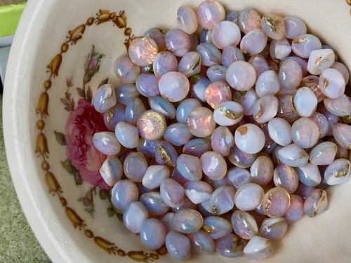 Vintage fire opal - vintage, stones,