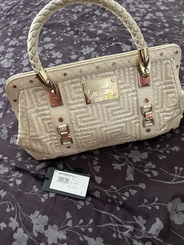Versace barrel bag ivory - barrel, bag,ivory