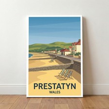 Prestatyn, Wales Travel Poster