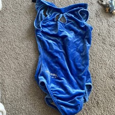 Blue Milano Leotard Girls Age 7-8