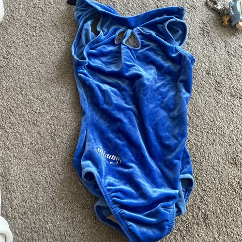 Blue milano leotard - leotard, age