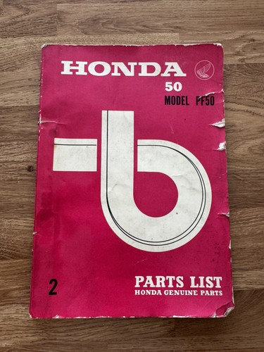 Genuine factory honda pf50 - genuine,