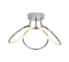 3 Ring LED Semi Flush Ceiling