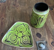 TWO PIECES OF POOLE POTTERY