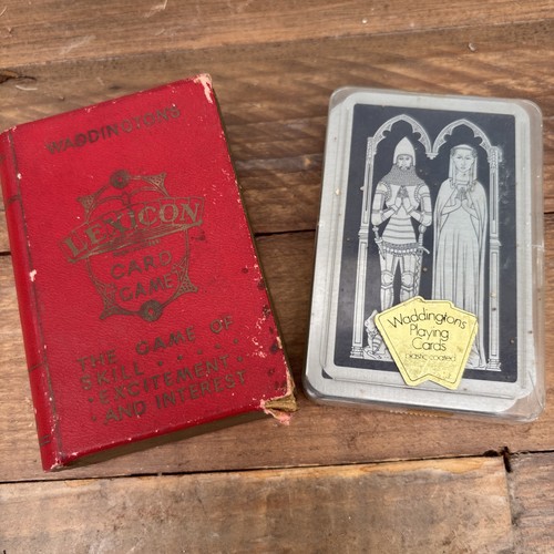 Vintage waddingtons playing - vintage,