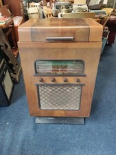 Portadyne valve radio Radiogram