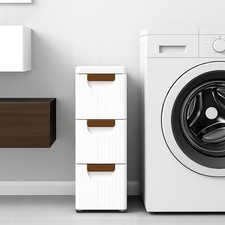 Rolling Bathroom Cabinet