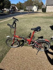 Bike Friday Folding Bike Red