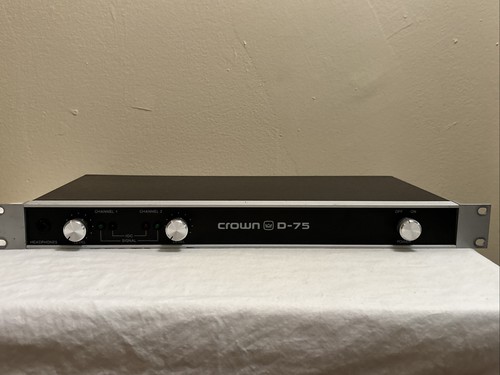 Crown two channel power - d-75,