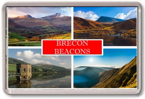 Fridge magnet brecon - fridge,