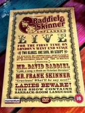 BADDIEL AND SKINNER UNPLANNED Frank Skinner 2001 DVD Free UK P&P Top-quality