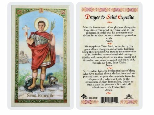 Prayer expedite - to,