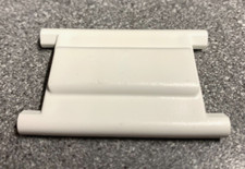 Battery door hinge white - door,