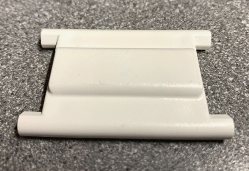 Battery door hinge white - door,